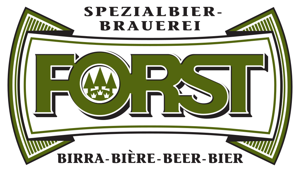 Logo Forst, birra ufficiale del festival
